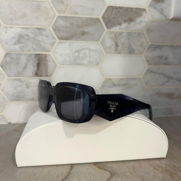 Prada Symbole Sunglasses - Midnight Navy - Picture 1 of 7